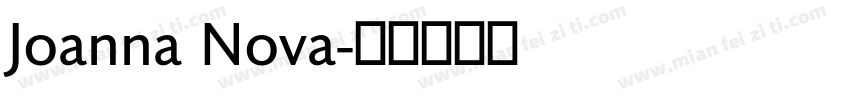 Joanna Nova字体转换
